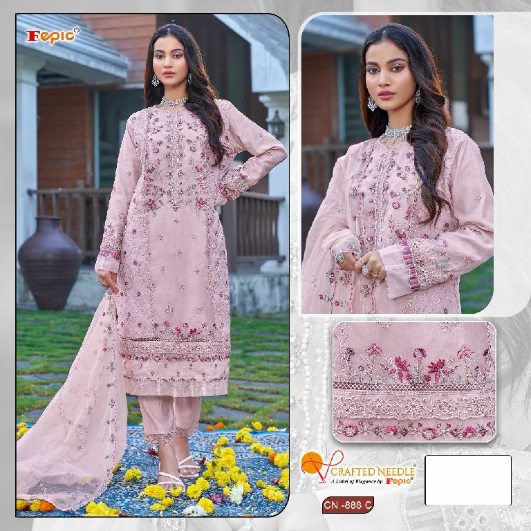 Fepic Crafted Needle CN-888 Wholesale Readymade Indian Pakistani Suits