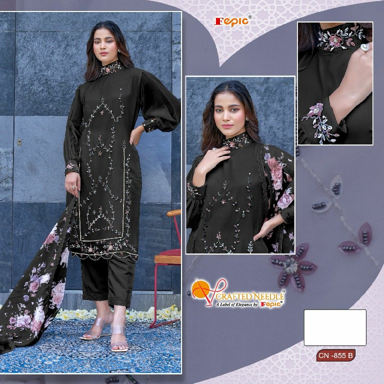 Fepic Crafted Needle CN-855 Wholesale Readymade Indian Pakistani Suits
