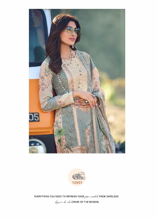 Hermitage The Original Lawn-24 Wholesale Swiss Lawn With Embroidery Dress Material