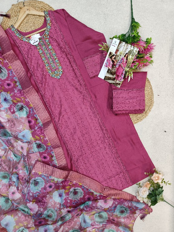 Afsana Parimala Wholesale Readymade Full Stitch Salwar Kameez Combo