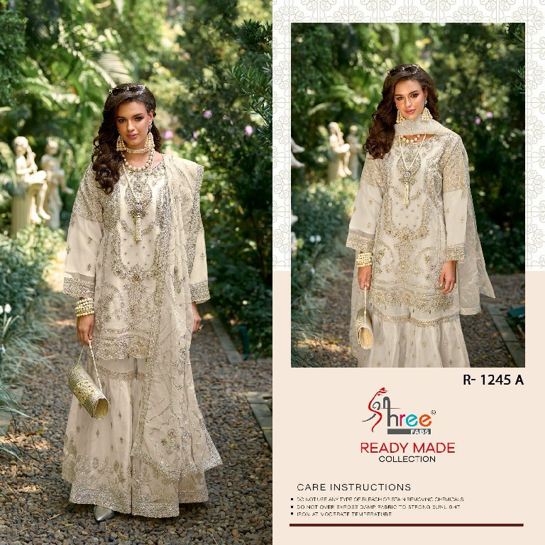 Shree Fabs R-1245 Wholesale Readymade Indian Pakistani Suits
