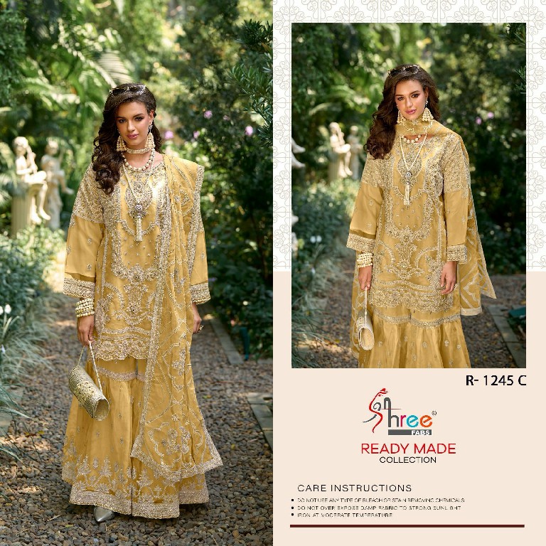 Shree Fabs R-1245 Wholesale Readymade Indian Pakistani Suits
