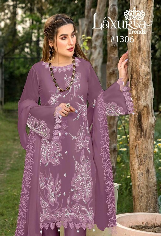 LAXURIA 1306 NEW COLOR PAKISTANI READYMADE SALWAR KAMEEZ