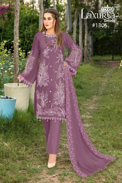 LAXURIA 1306 NEW COLOR PAKISTANI READYMADE SALWAR KAMEEZ