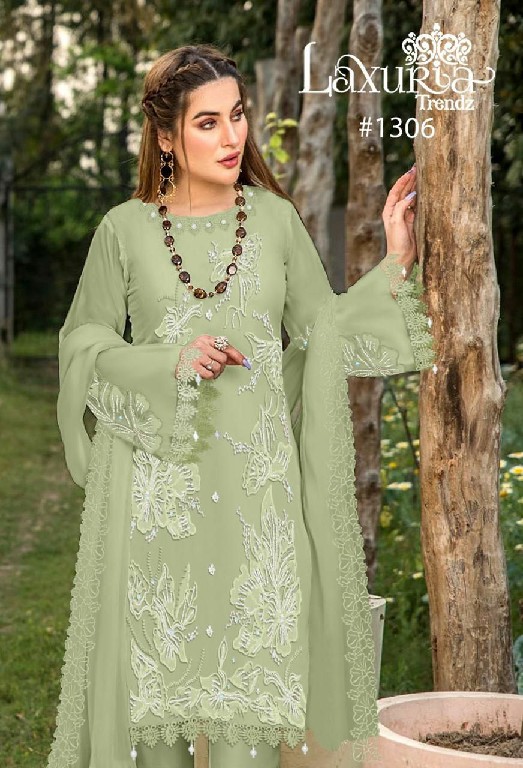 LAXURIA 1306 NEW COLOR PAKISTANI READYMADE SALWAR KAMEEZ