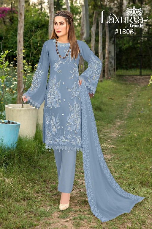 LAXURIA 1306 NEW COLOR PAKISTANI READYMADE SALWAR KAMEEZ