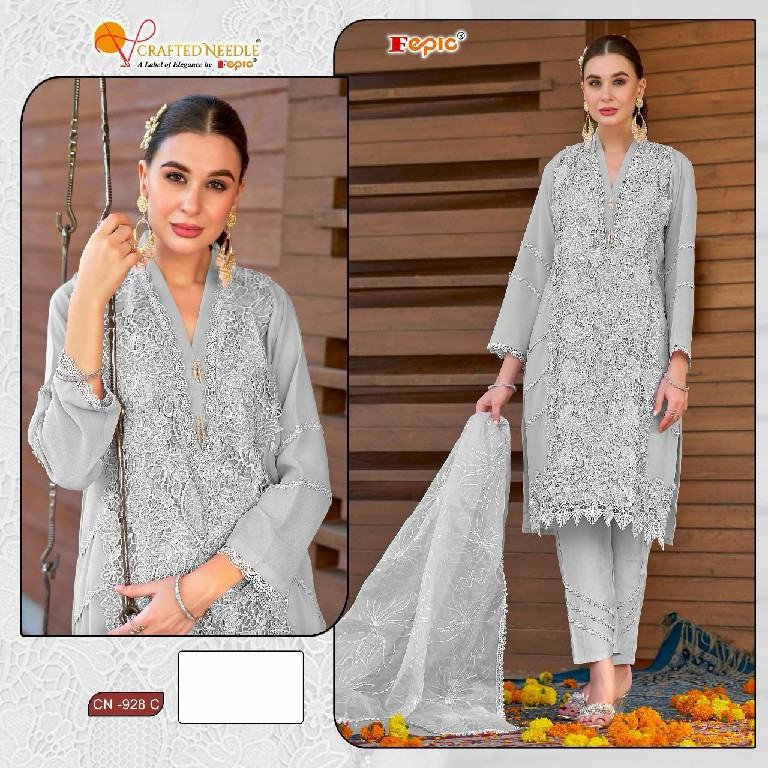 Fepic Crafted Needle CN-928 Wholesale Readymade Indian Pakistani Suits