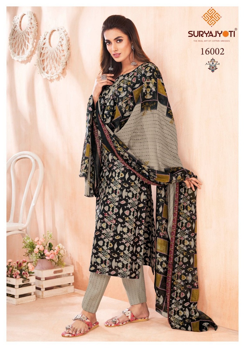 Suryajyoti Zion Cotton Vol-16 Wholesale Dress Material