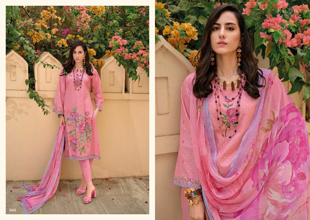 KILORY TRENDS HIGH SOCIETY ADORABLE EMBROIDERY WORK UNSTITCH SALWAR KAMEEZ WITH PURE DUPATTA