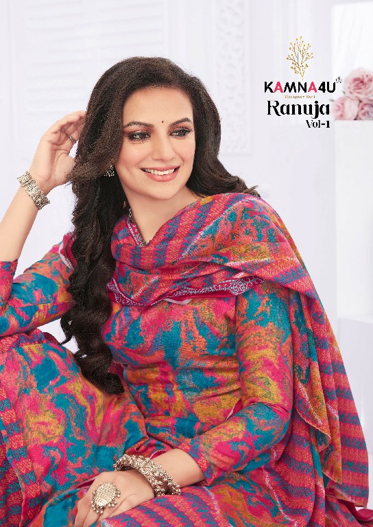 Kamna4u Ranuja Vol-1 Wholesale Readymade Patiyala Suits