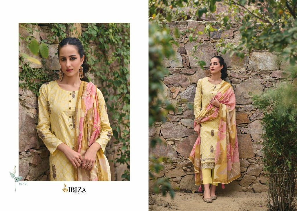 Ibiza Emily Vol-2 Wholesale Pure Lawn Cotton With Embroidery Work Salwar Suits