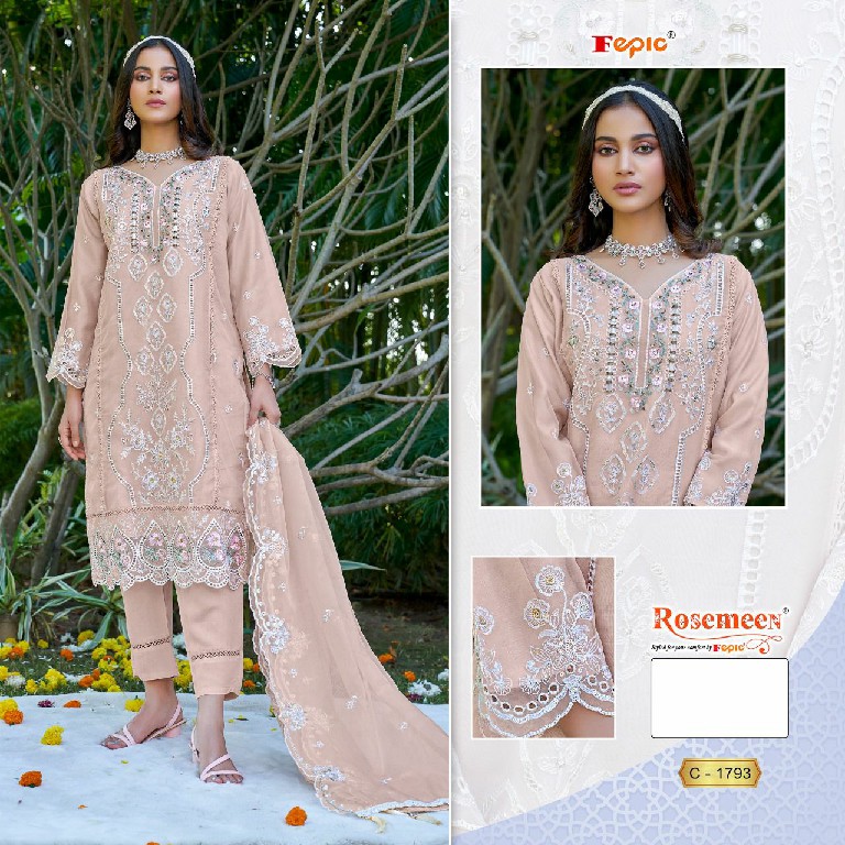 Fepic Rosemeen C-1793 Wholesale Indian Pakistani Suits