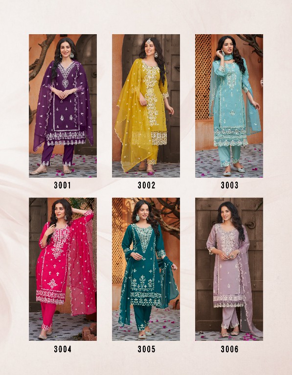 Radhika Sehnaaz Vol-3 Wholesale Pure Roman Silk Designer Kurti With Pant And Dupatta