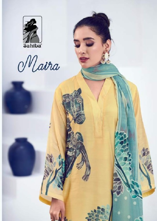 Sahiba Maira Wholesale Unique Muslin With Hand Work Salwar Suits