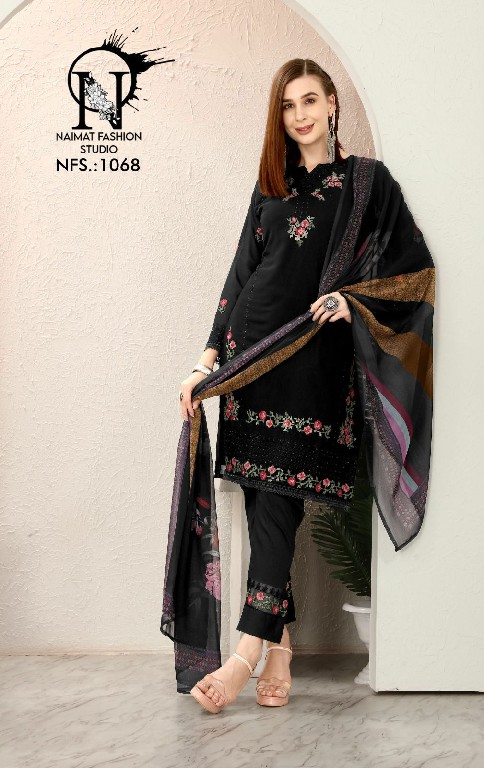 Naimat NFS-1068 Wholesale Embroidery And Diamond Work Luxury Pret Suits