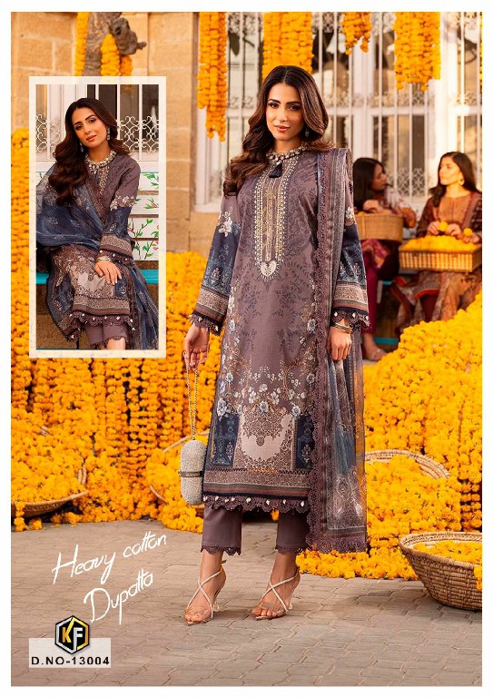 Keval Sobia Nazir Luxury Vol-13 Wholesale Karachi Print Cotton Dress Material