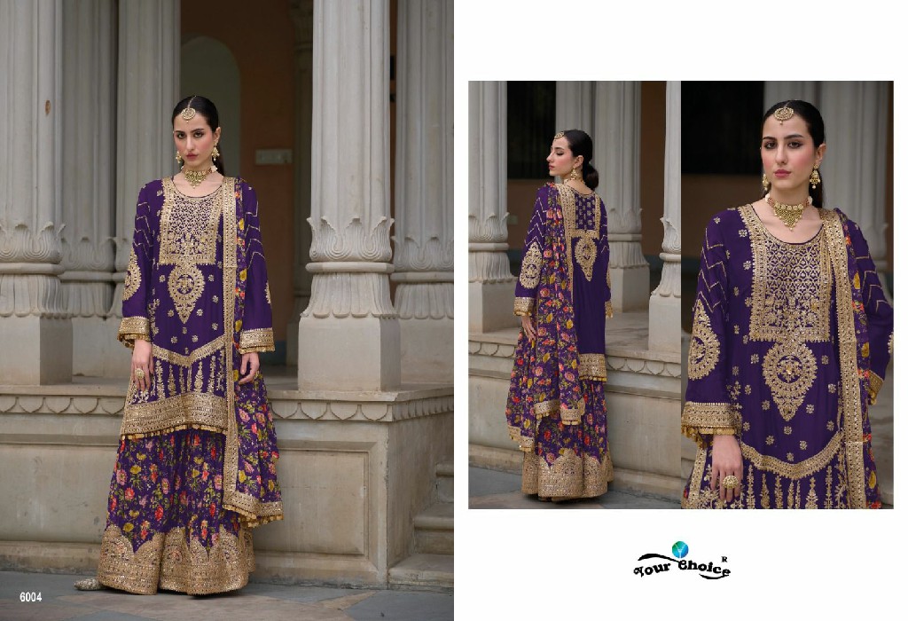 Your Choice Sadaf Gold Wholesale Eid Special Free Size Stitched Suits
