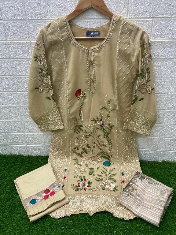 Naimat NFS-102 Wholesale Tunics Heavy Embroidery Kids Pret Collection