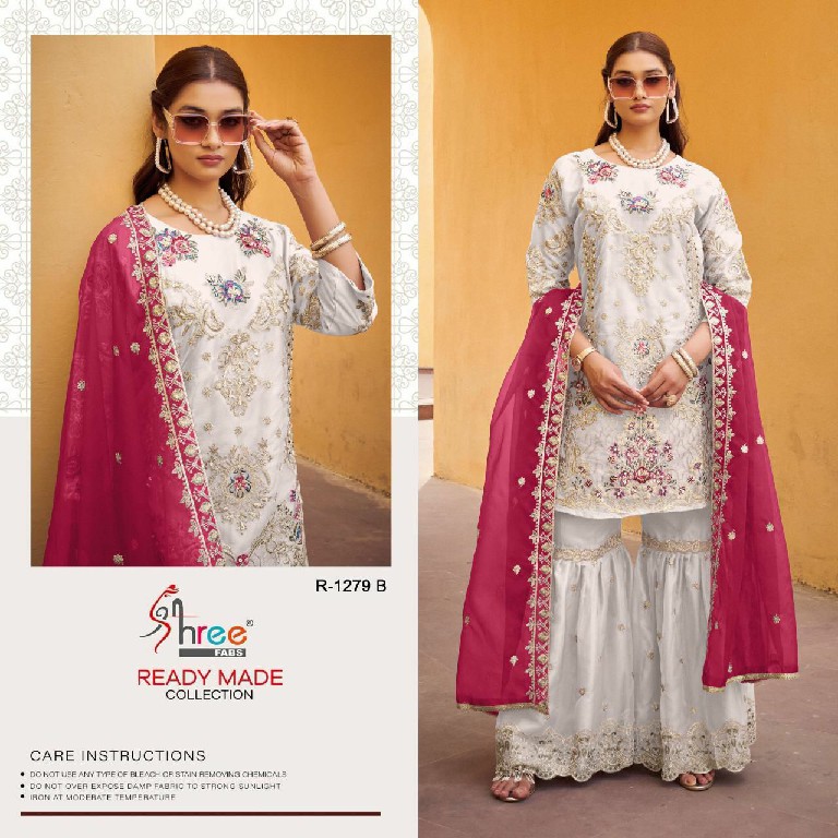 Shree Fabs R-1279 Wholesale Readymade Indian Pakistani Salwar Suits