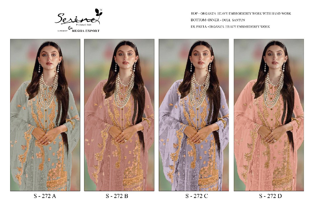 Serine S-272 Wholesale Indian Pakistani Salwar Suits
