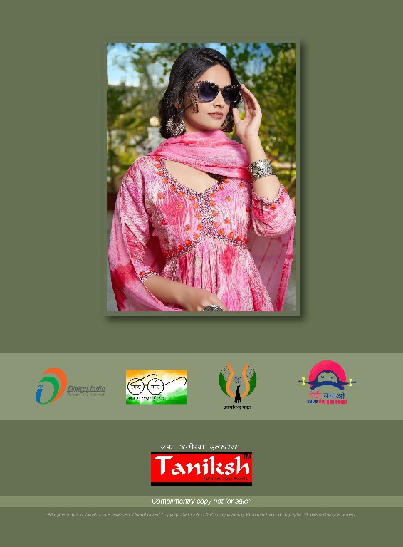 Taniksh Surbhi Vol-2 Wholesale Alia Cut Kurtis With Pant And Dupatta