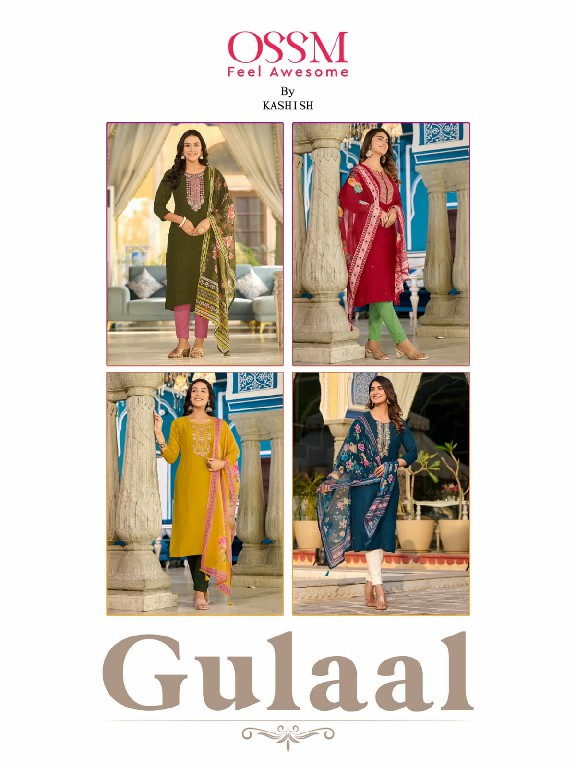 OSSM Gulaal Wholesale Premium Handwork 3 Piece Salwar Suits