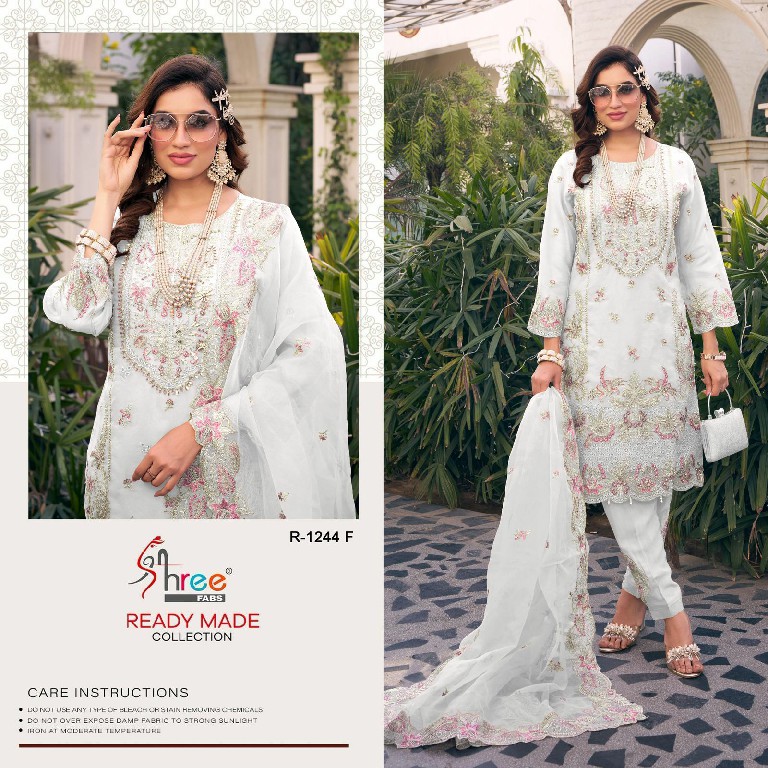 Shree Fabs R-1244 Wholesale Readymade Indian Pakistani Suits
