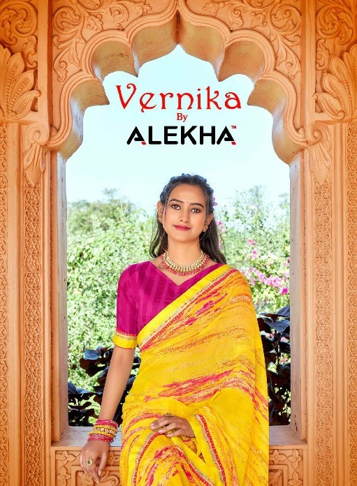 Alekha Vernika Wholesale Casual Ethnic Sarees Collection