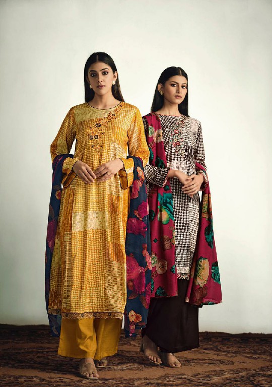 Verveful By Varsha Gulfam Wholesale Viscose Muslin With Embroidery Salwar Suits