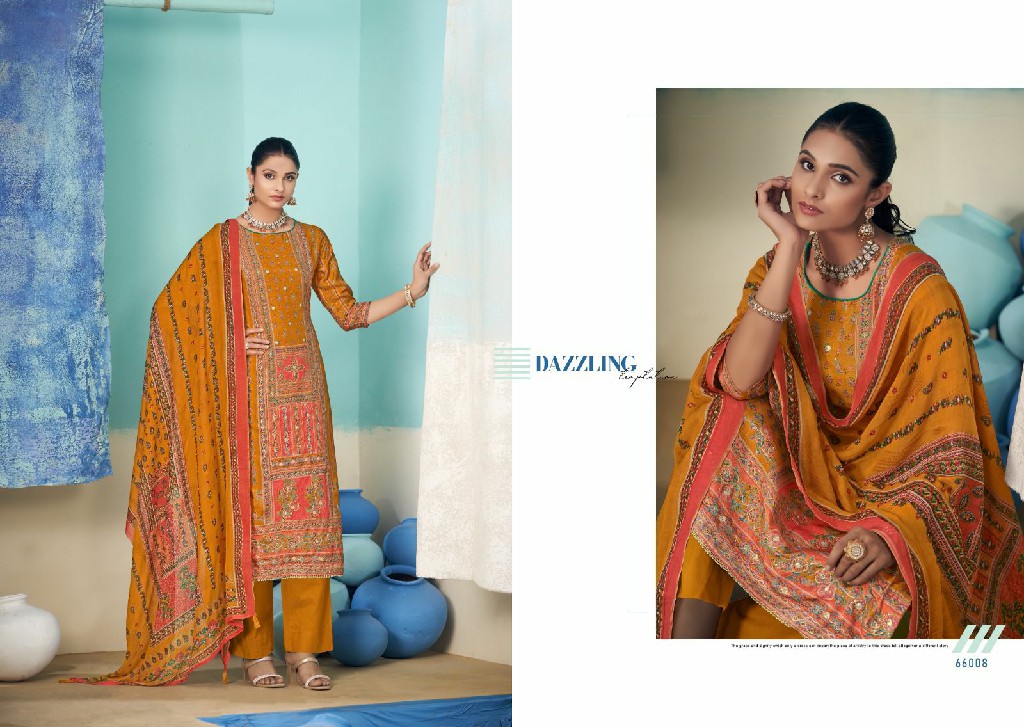 Nishant Raziya Wholesale Pure VIscose With Heavy Hand Work Dress Material