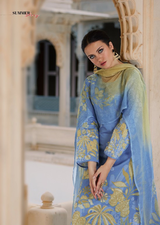 Sadhana Splendor Wholesale Pure Lawn Cotton With Khatli Work Salwar Suits