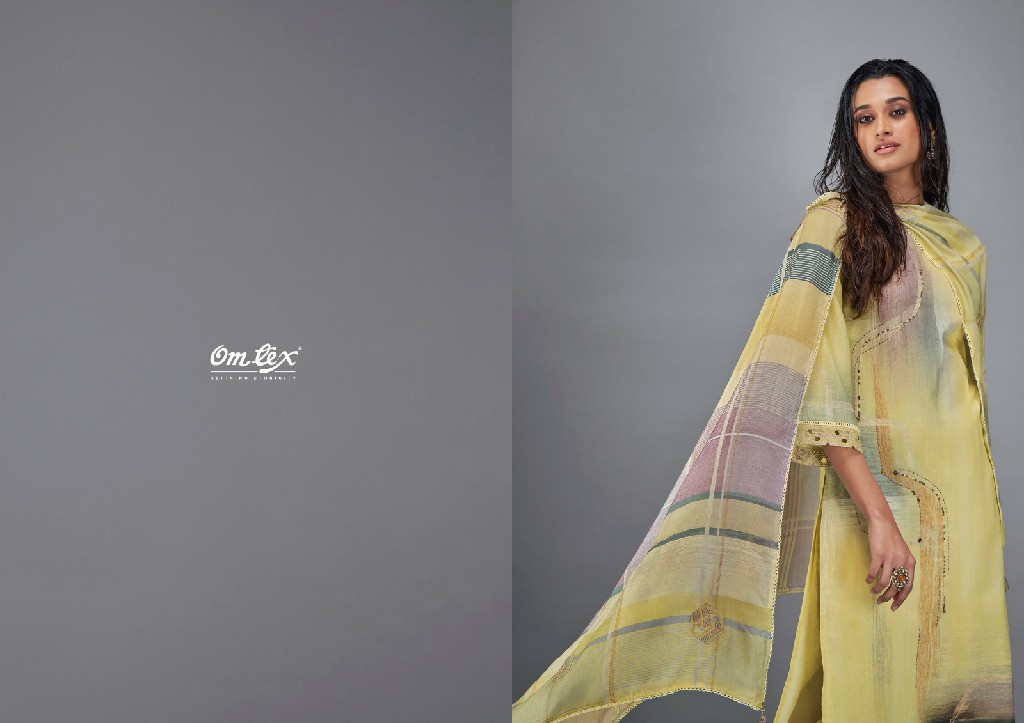Omtex Vritika Wholesale Linen Cotton With Handwork Salwar Suits