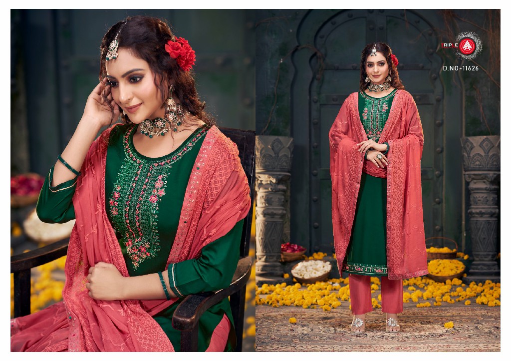 Triple AAA Noopur Vol-2 Wholesale Pure Jam Cotton With Sequence Work Dress Material