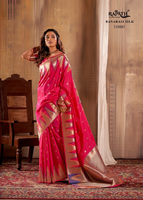 Rajpath Menka Silk Wholesale Banarasi Silk Sarees Collection