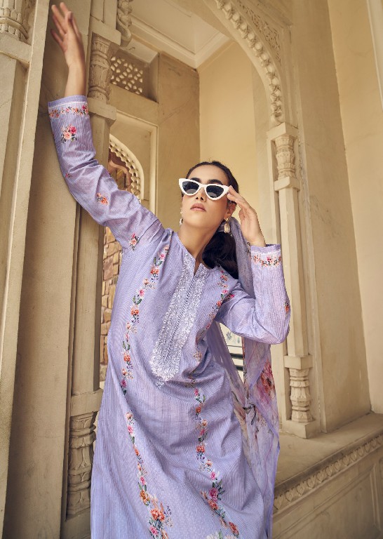 PRM Spring Glory Wholesale Pure Lawn Cotton With Fancy Work Salwar Suits