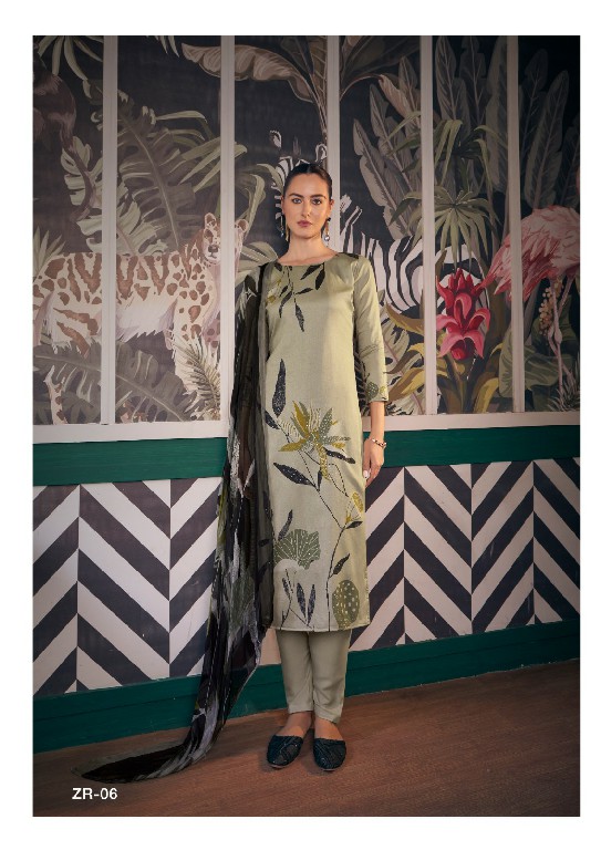Zara Wholesale Superior Jam Satin With Elegant Swarovski Dress Material