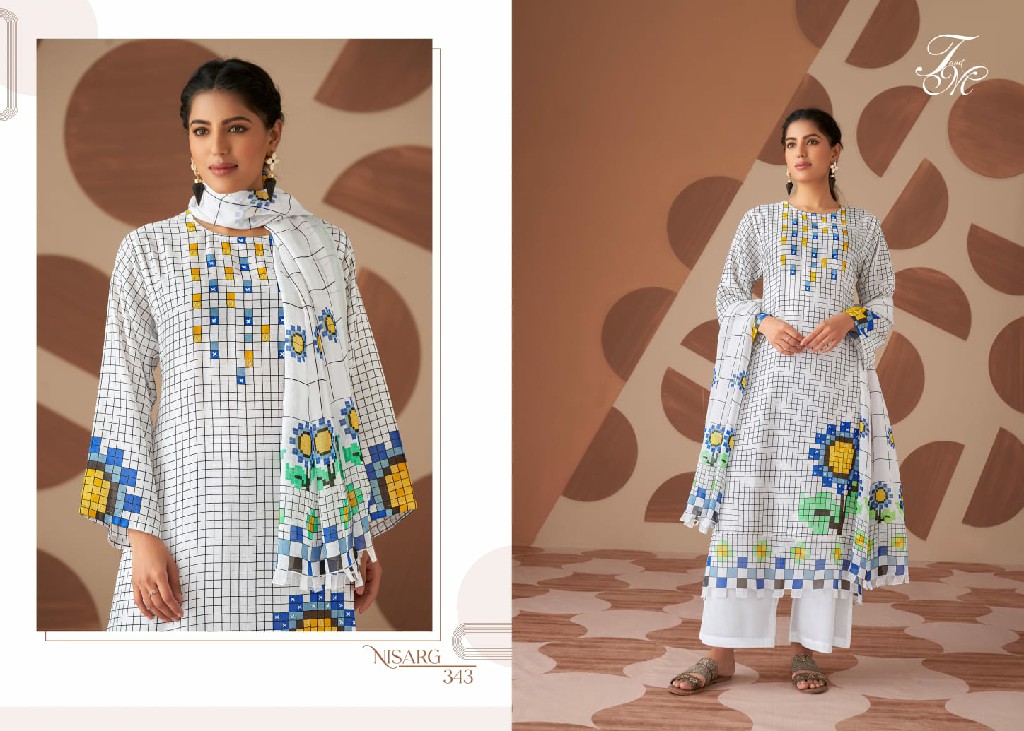 T And M Nisarg Wholesale Unique Musllin With Hand Work Salwar Suits