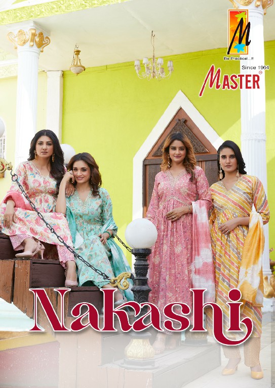 Master Nakashi Wholesale Readymade 3 Piece Salwar Suits