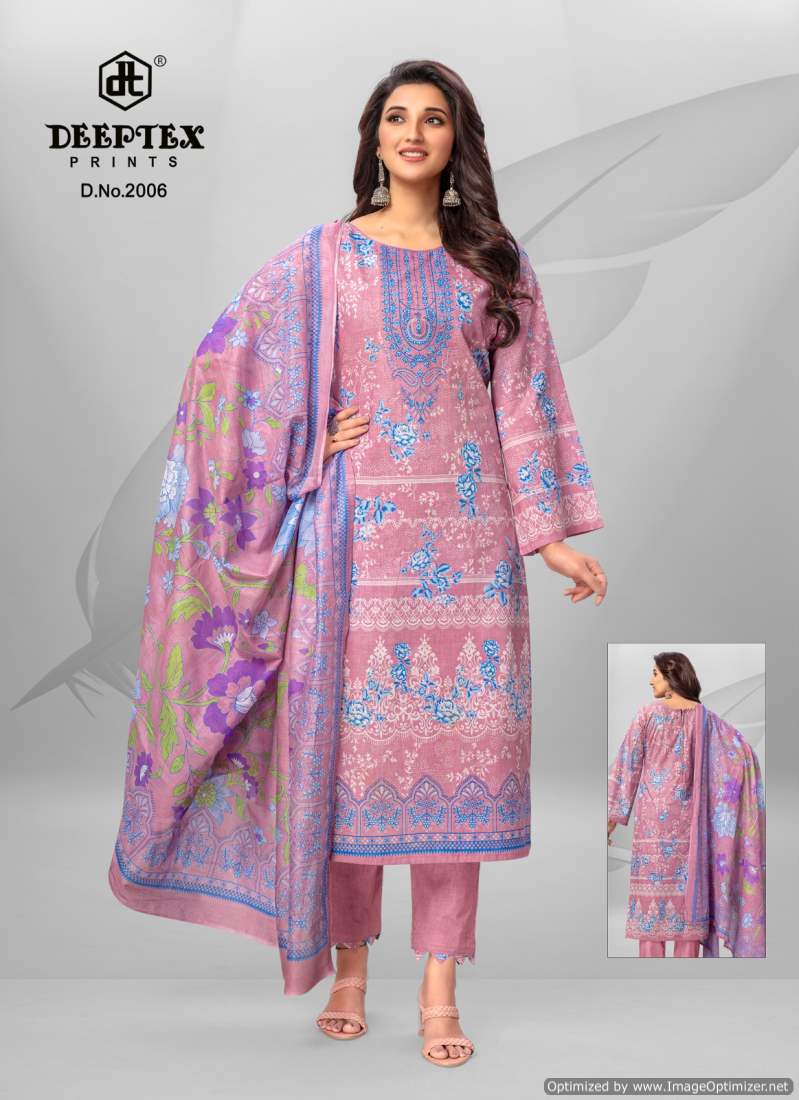 Deeptex Roohi Zara Vol-2 Wholesale Pure Cotton Printed Dress Material