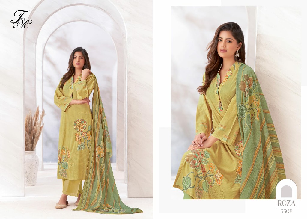 T And M Roza Wholesale Pure Dhaka With Hand Work Salwar Suits