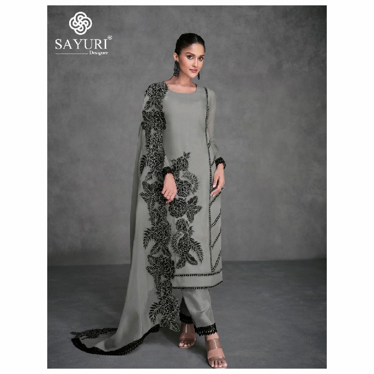 Sayuri Nazia Wholesale Pure Organza Silk Readymade Salwar Suits