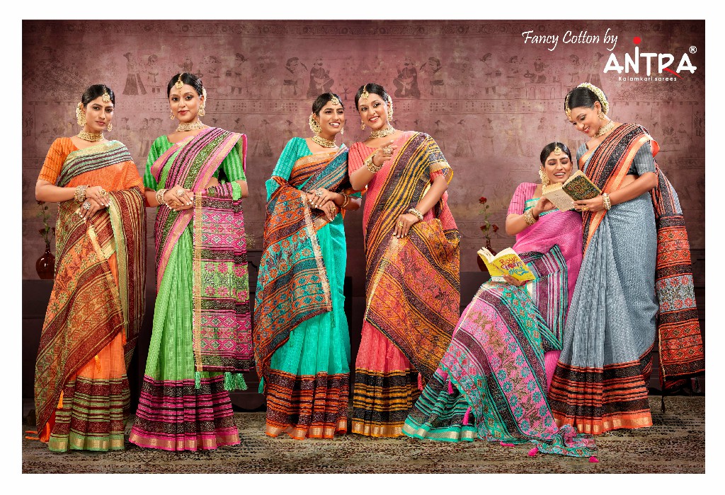 Antra Moonga Cotton Vol-7 Wholesale Indian Ethnic Sarees