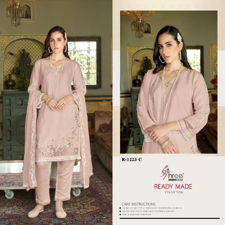 Shree Fabs R-1223 Wholesale Readymade Indian Pakistani Suits