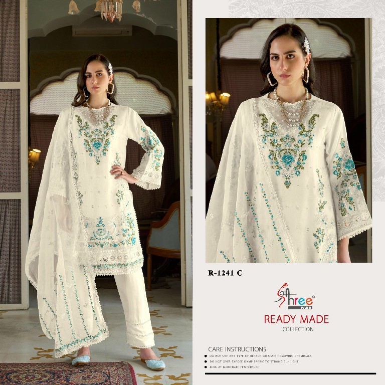 Shree Fabs R-1241 Wholesale Readymade Indian Pakistani Suits