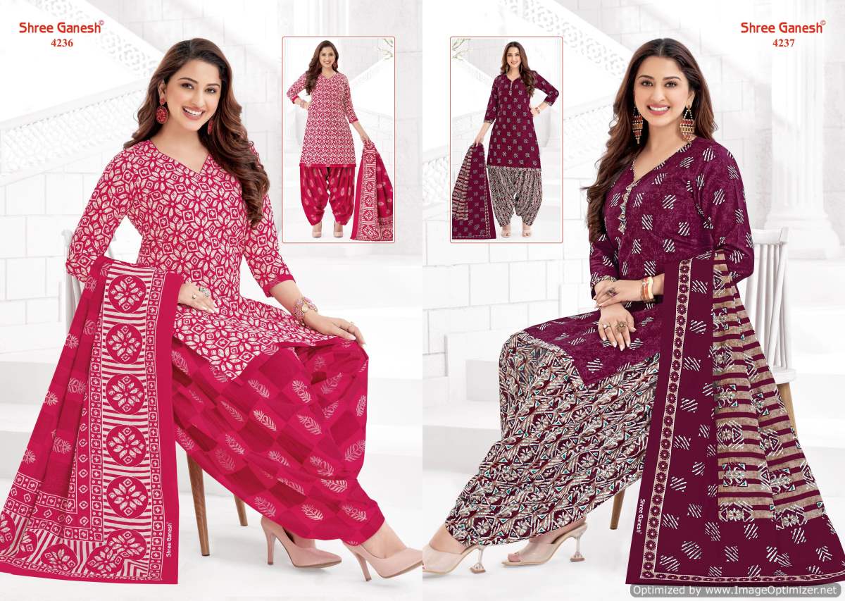 Shree Ganesh Hansika Vol-22 Wholesale Pure Cotton Printed Dress Material