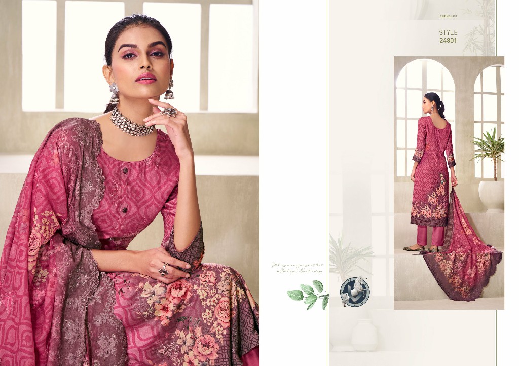 Vivek Rinaz Vol-17 Wholesale Cotton Digital Print With Embroidery Salwar Suits