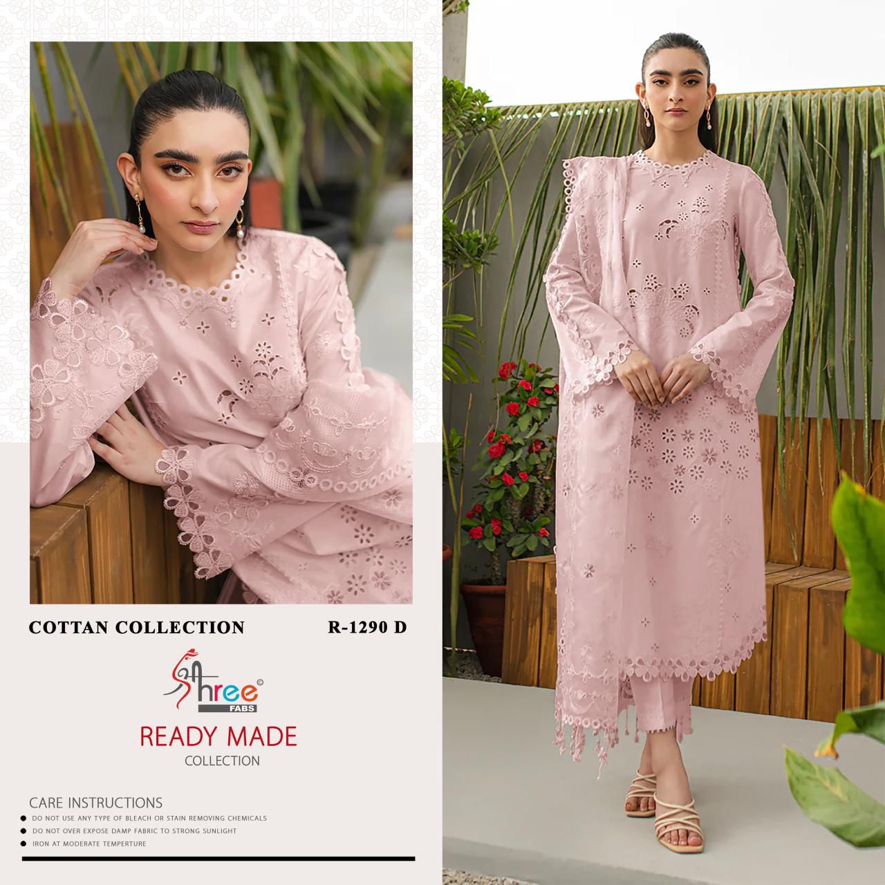 Shree  Fabs R-1290 Wholesale Readymade Indian Pakistani Salwar Suits