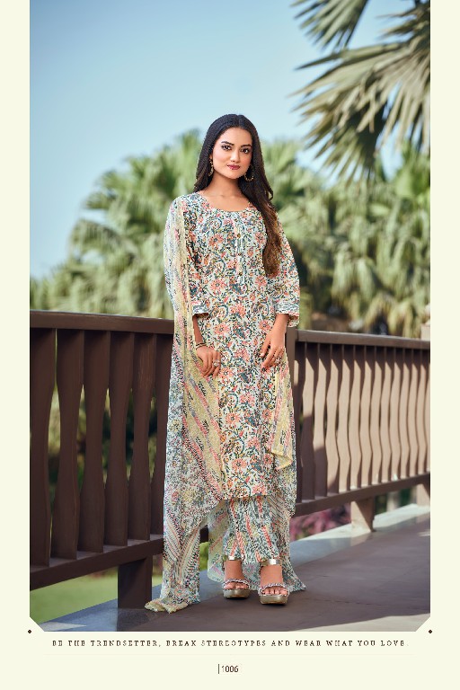 TIPS AND TOPS SUMMER FASHION VOL 4 FANCY WEAR READYMADE COTTON PRINT SALWAR SUIT