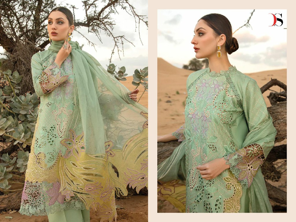 RANG RASIYA PREMIUM LAWN 24 BY DEEPSY COTTON WORK PAKISTANI SUITS