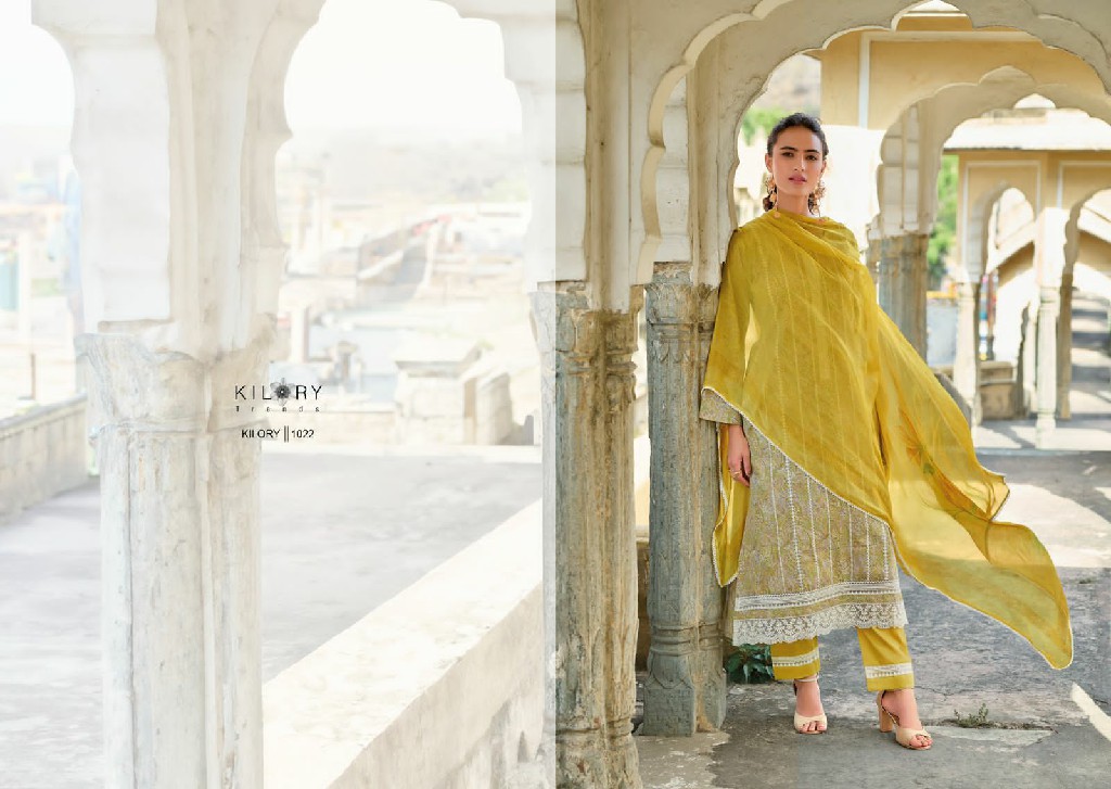 KILORY TRENDS SUMMER DAIRIE LAWN COTTON UNSTITCH SALWAR SUIT